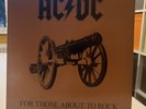AC/DC FOR THOSE ABOUT TO ROCK ATLANTIC K50851 UK 1ST PRESS 1981 LP Vinyl EX/EX