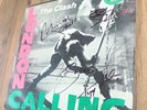 The Clash London Calling Triple Signed 12