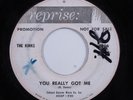 Garage 45 KINKS You Really Got Me REPRISE promo HEAR T