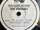 SPECKLED RED VICTOR TEST ST LOUIS STOMP  BLUES 78 rpm E+ *HEAR* ROBERT LEE MCCOY