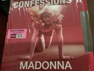 Like New Madonna CONFESSIONS II LP CLEAR VINYL. PRIDE EDITION + POSTER