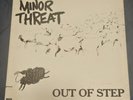 Minor Threat - OUT OF STEP - 1ST PRESS - Black Back Cover EP- Has Lyrics Insert