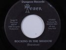 Unknown Metal Hard Rock 45 TOWER Rocking In The Shadow DUNGEON HEAR T