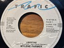 Canada Mylene Farmer Libertine Trafic 1986 Single Rare