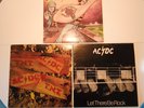 AC/DC 3er Set Australien LPs 1977 Blue Albert Let There Be Rock TNT Dirty Deeds
