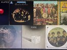 Collection of Vinyl Records including wings The Beatles and John Lennon