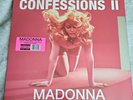 MADONNA  CONFESSIONS II  LIMITED PRIDE CLEAR VINYL  ALTERNATE ARTWORK  SEALED