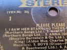 The Beatles Black & Gold Very Rare Northern Songs Stereo 1G /1R Please Please Me