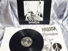 NAUSEA - EXTINCTION VINYL RECORD Profane Existance Exist 2 1991 with insert