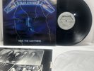 Metallica Ride The Lightning LP Vinyl 1984 Megaforce MRI 769 1st Press VG+/ VG