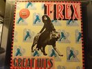 2x 1970s T.REX Great Hits w/ Poster & Bolan Boogie LP Vinyl Records.play tested