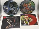 4 x Iron Maiden 7” Picture Disc & Coloured Vinyl Bundle Inc. Run To The Hills