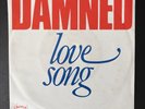 THE DAMNED Love Song Dutch Pressing Unique Picture Sleeve 7