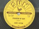 james cotton sun 199 “straighten up baby” rare orig 78 rpm, read description