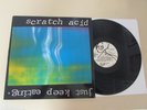 Scratch Acid Just Keep Eating 1986 RabidCat Rec 1stPress LTdEd CoverLP w/inserts