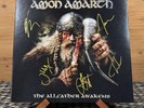 Amon Amarth – The Allfather Awakens – Oden’s Hunt Green Marble Vinyl – SIGNIERT